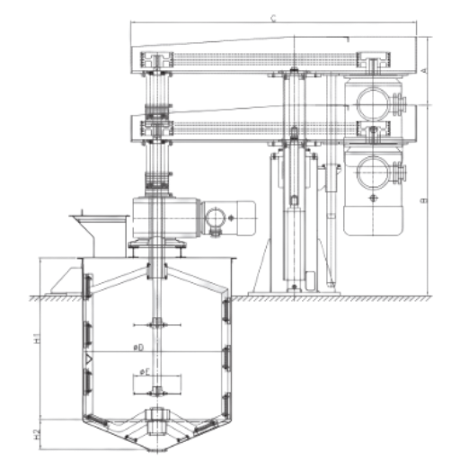 Desenho Técnico Dispersor ETL